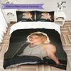 Male Idol Portrait Light Threepiece Set 1 Duvet Cover 2 Pillowcase Without Core Without Core Soft And Comfortable