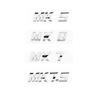 3D ABS Buchstaben MK5 MK6 MK7 MK7.5 Emblem Auto Abzeichen Aufkleber für VW volkswagen GOLF Auto Fender Trunk Hinten Aufkleber