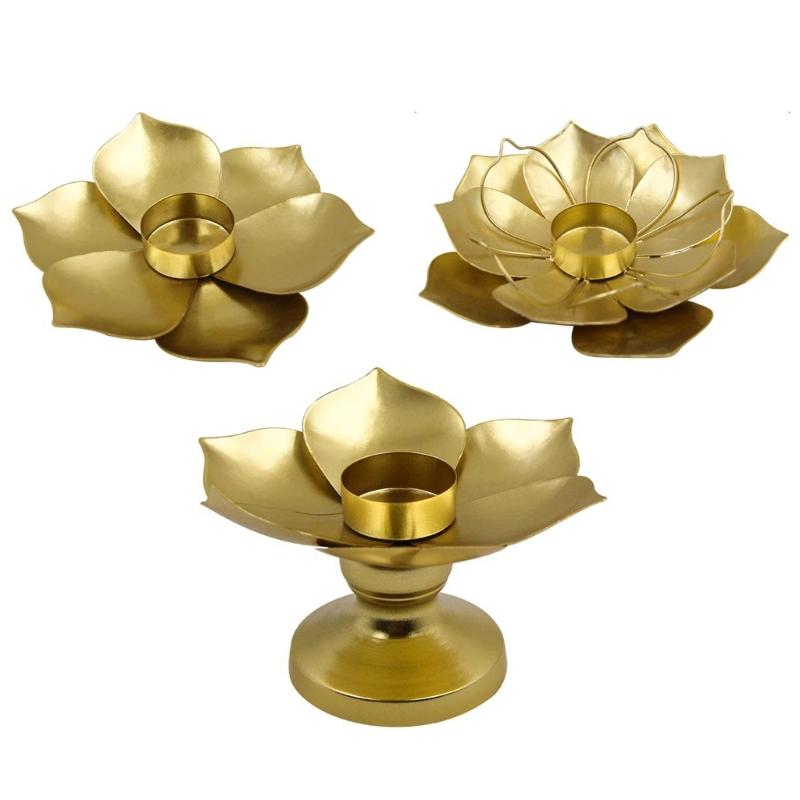 Metall Blumen Kerzenhalter Tischdekoration Kerzenständer Einzigartige Pauline Lampe Kerzenleuchter Heimdekoration