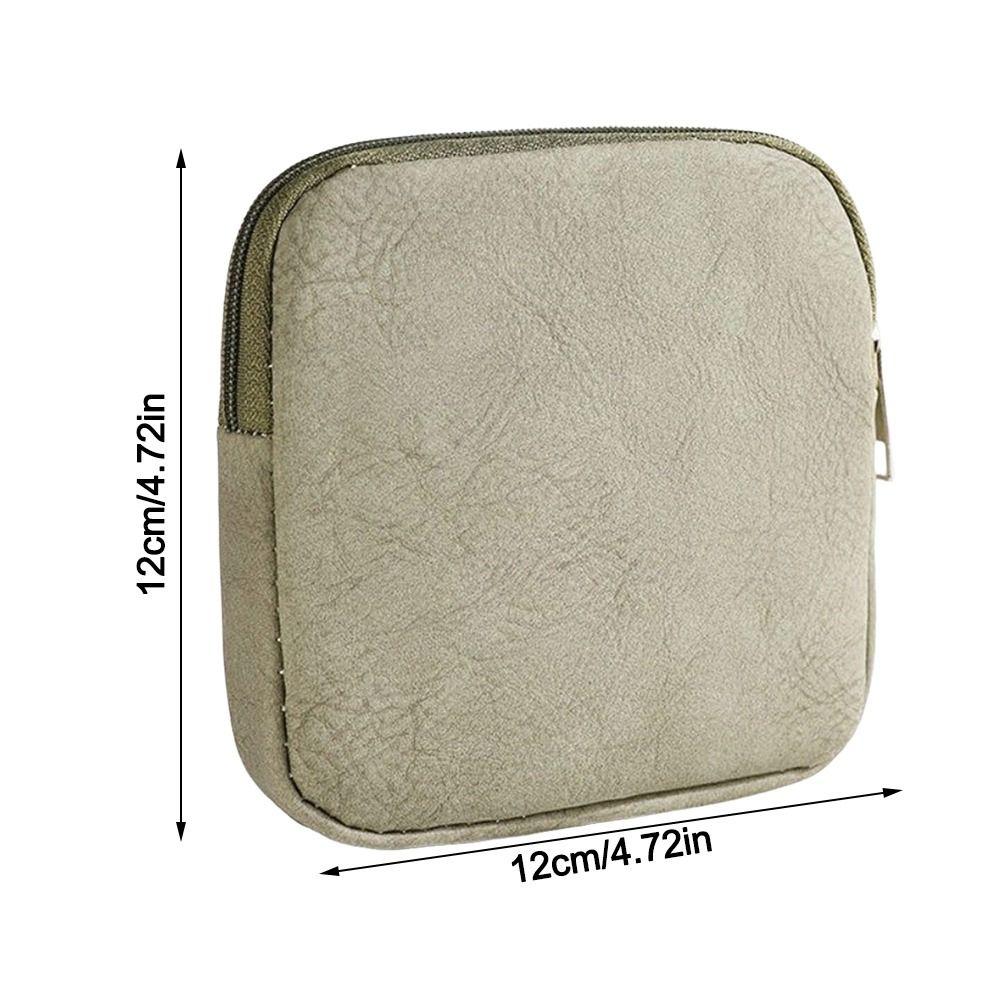 Portable Sanitary Pads Bag Large Capacity Earphones Data Cable Storage Coin Purse Multi Function Waterproof Makeup Bags