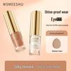 Honey Bun Cloud Gauze Liquid Eyeshadow - Soft Mist Earth Tones, Matte & Super Sparkle Finish, Smooth Application for Women