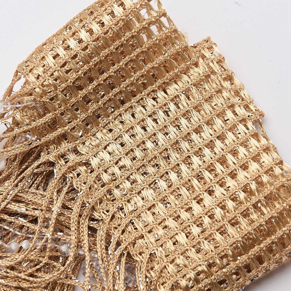 Decorative String Curtain Crystal Bead Crystal Curtain Easy Hang Beaded Curtain  Window Decor