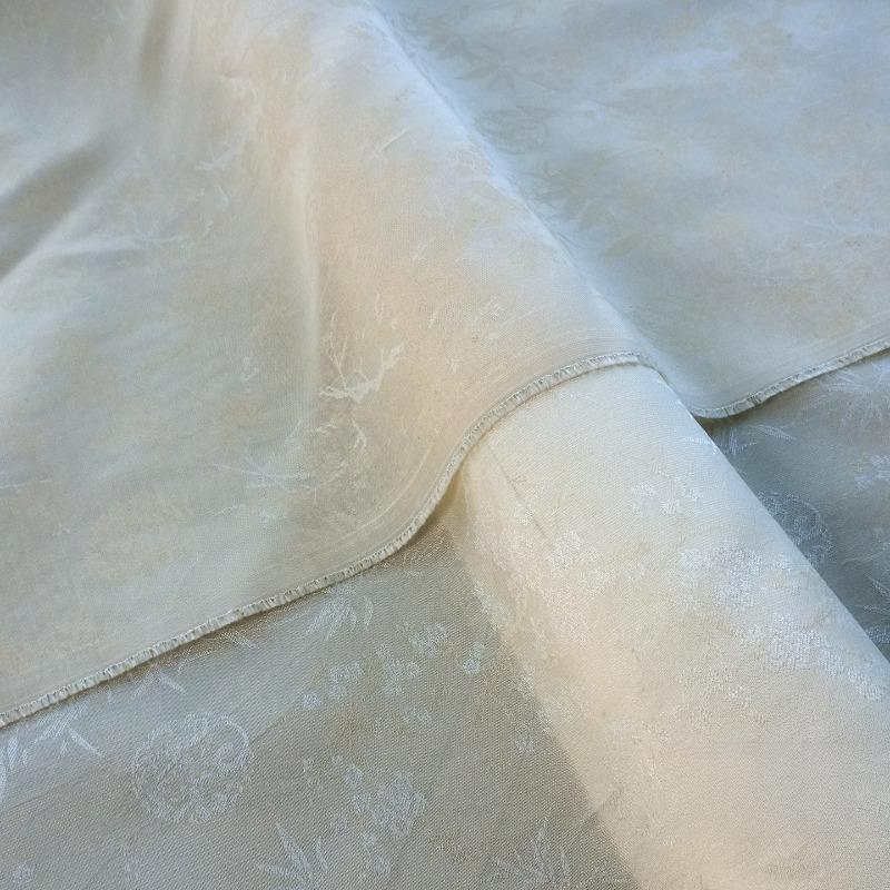 New Chinese Style Rayon Flora Jacquard Fabric Lightweight Breathable Sheer Cloth for Sewing Hanfu & Sun Protection Clothing