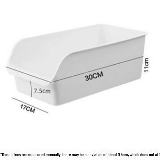 

Narrow Multi-Use Storage Cabinet: Shoe Rack, Kitchen Organizer, Miscellaneous Storage Box 30*17*11 cm белый