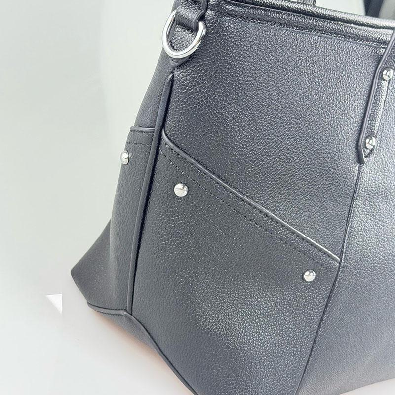 ZV Cross-Wing Large Capacity Women's Tote Handbag - Simple, Versatile Commuter Shoulder Bag