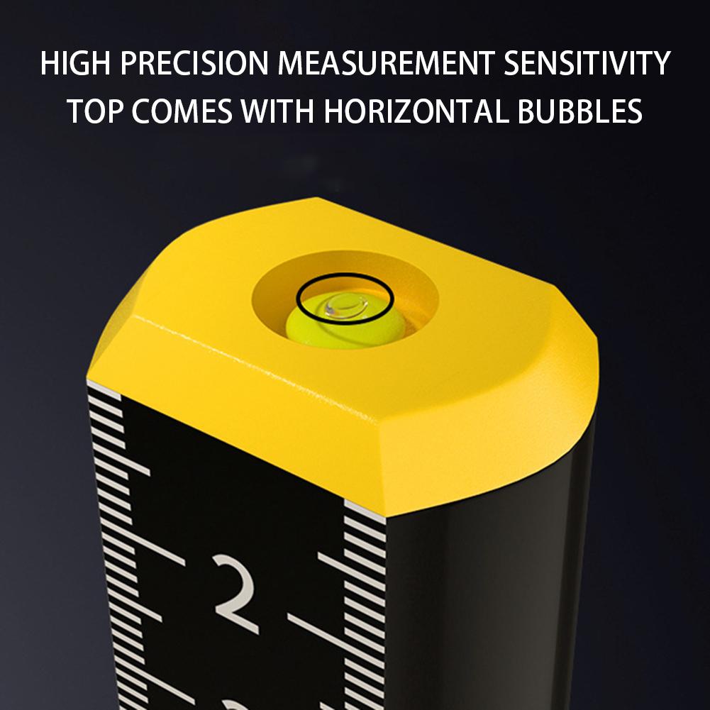 Floor Tile Leveling System With Dual Scale Reusable Height Measurement Tool For All Types Tiles