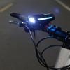 Solar Power Bike Headlight with 130db Horn LED Cycling Lantern USB Rechargeable High Beam Bicycle Flashlight Bicycle Accessories