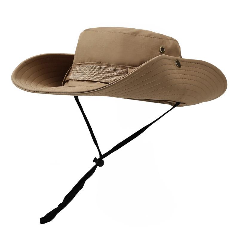 Sunscreen hat men's summer sun hat outdoor climbing sun new breathable bucket hat fishing hat women