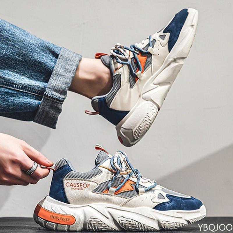 Men's New Summer Mesh Casual Versatile Height Increasing Shoes Breathable Comfortable Sports Shoes Men's Running Shoes