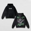 Fushiguro Megumi Mahoraga Grafikbekleidung Jujutsu Kaisen Anime Kapuzenpullover Herren Damen Vintage Gewaschene Hoodies Baumwolle Lockerer Pullover
