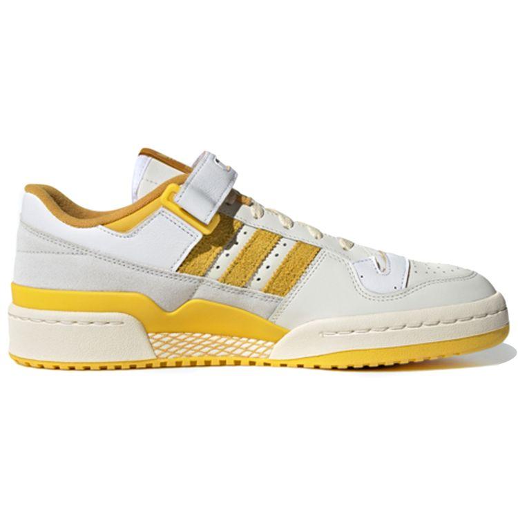 Adidas Forum 84 Low White Yellow Unisex Sneakers GX4537