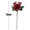 28cm Foam Small Berry Simulation Flowers Photography Props Home Flower Arrangement Decoration Blueberry Fruit Red Berry Bouquet