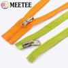2-10Pcs Meetee 70cm 5# Resin Zipper Rotary Slider Double Sided Open-End Zippers for Jacket Coat Zip Puller Sewing Accessories