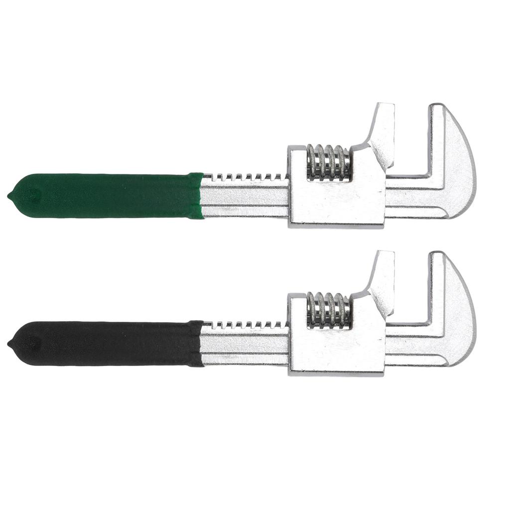 Automotive Wrench F Type 11in Multifunctional Adjustable Wide Jaw Auto Wrench for Machinery Maintenance Home Repairs