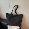 Commuter Shoulder Bag Handbag Women's Solid Color Tote Bag