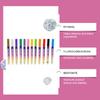 12 Colors Nail Art Pen Set Quick Drying Long Lasting Colors Manicure Nail Polish Pen for Beginners
