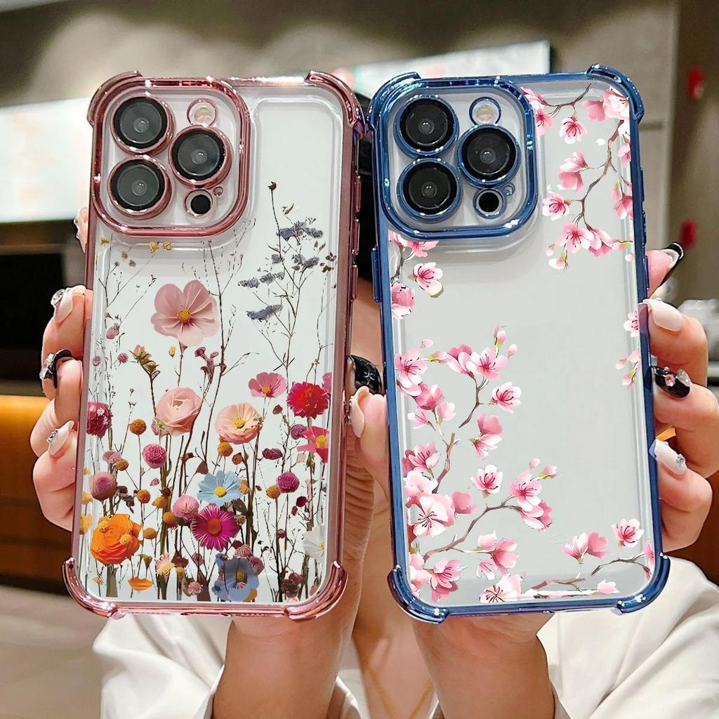 Night White Rose Flower Case For Huawei Honor 600 400 Pro Magic 7 Lite X5C X6D X7D X8D X9D X8C X8B X8A X7A X6C X9B X5B X6A X9A
