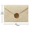 Letter set antique style beige envelope 3 sheets paper 10 seal marble gold foil embossed processing greeting card invitation birthday wedding