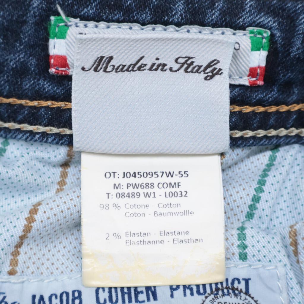 JACOB COHEN PW688 COMF Denim Pants Bottoms 32 IndigoUsed