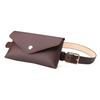 LEX STANDARD Leather Waist Bag with and Detachable Stylish for BL023 Pouch, Belt, Wallet, Women, (4, Coffee)