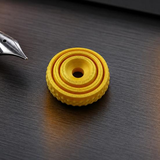 3D Printed Fidget Spinner, Multi-Layer Rotating Rings, Fidget Toys Sensory Stress Relief Toys for Adults & Kids, Anxiety Reducing Fidget Spinners for
