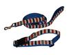 Kafkaf Halsband BO Rand Leine und Halsband Dreifarbig Frankreich M