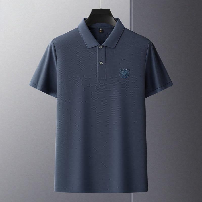 Trend Hub Luxury Short Sleeve Men Polo Shirt Breathable High-end Embroidery Design Casual Business Paul T-shirt