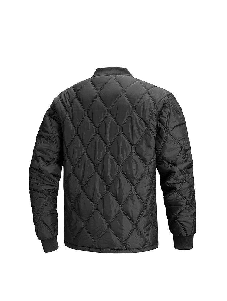 Men's 3D Winter Stand Collar Cotton Jacket - Simple, Comfortable, Warm