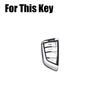 Aluminum Alloy Leather Car Key Case Cover For BMW 1 2 3 4 5 6 7 X2 X3 X4 X5 X6