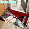 Custom Name AFC Bournemouth Rug Office Rug Chair Mat Non Slip Carpet Rugs for Bedrooms Dining Room Living Room Home Decor gifts