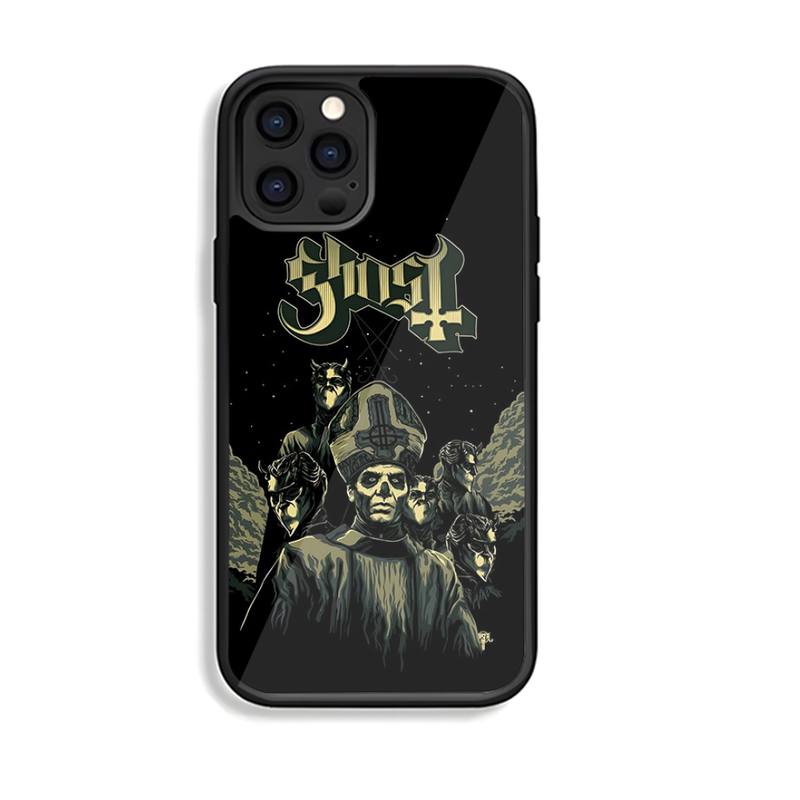 

Чехол для телефона Ghost Heavy Metal Vand, силиконовый ПК + ТПУ для Apple Iphone 6S 7 8 Plus X Xs Max XR 11 12 13 Mini Pro, противоударный чехол iphone 13