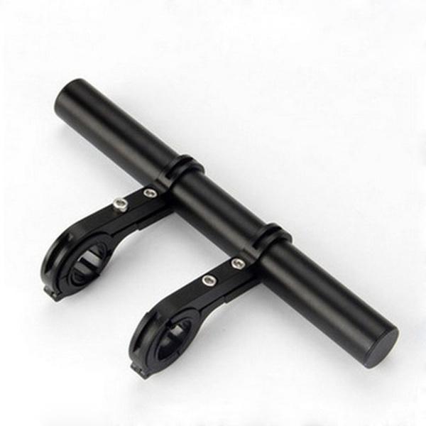 10/20/30 CENTIMETRI Staffa di Estensione Della Bici Singolo/Doppio Mountain Bike Manubrio Extender Tachimetro Torcia Della Bicicletta Supporto Della Lampada supporto