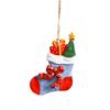 Santa Claus Hanging Pendants Christmas Tree Decor Resin Festive Decorations for Home Party Xmas DIY Gifts