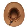 Artificial Suede Beach Cowboy Hat Wide Brim Jazz Hat Unisex Party Cosplay Hat