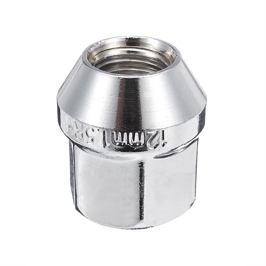 4/16X M12x1.5 19mm Hex Nut Alloy Open Wheel For Ford FIESTA Cougar for Focus KA 2003 2004 2005 Kuga Mondeo 1996 - 2000
