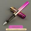 Colorful Fountain Pen for Students: Posture Correction, Calligraphy Practice & Dual-Use with Ink Cartridge.
