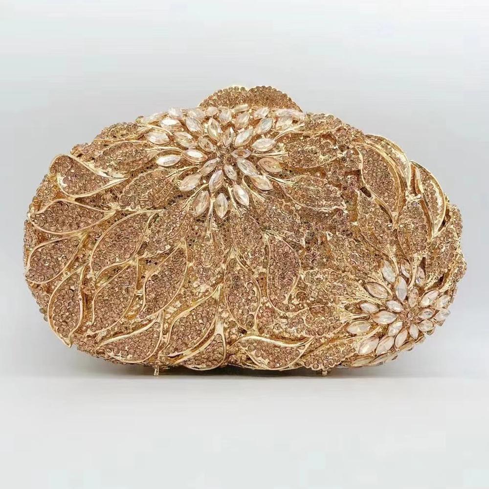 Clear Diamond Evening Bag Stone Women Crystal Wedding Bridal Clutches Party Formal Purses And Handbags Rhinestone Clutch Bag