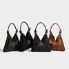Handwoven Patchwork Bag Large Capacity Commuter Bucket Bag 2025 New Style High-end Versatile Shoulder Crossbody Bag