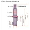 1/2" Pneumatic Tools Air Impact Wrench Anvil Driver spindle Axis Hammer block Repair Parts 1PC