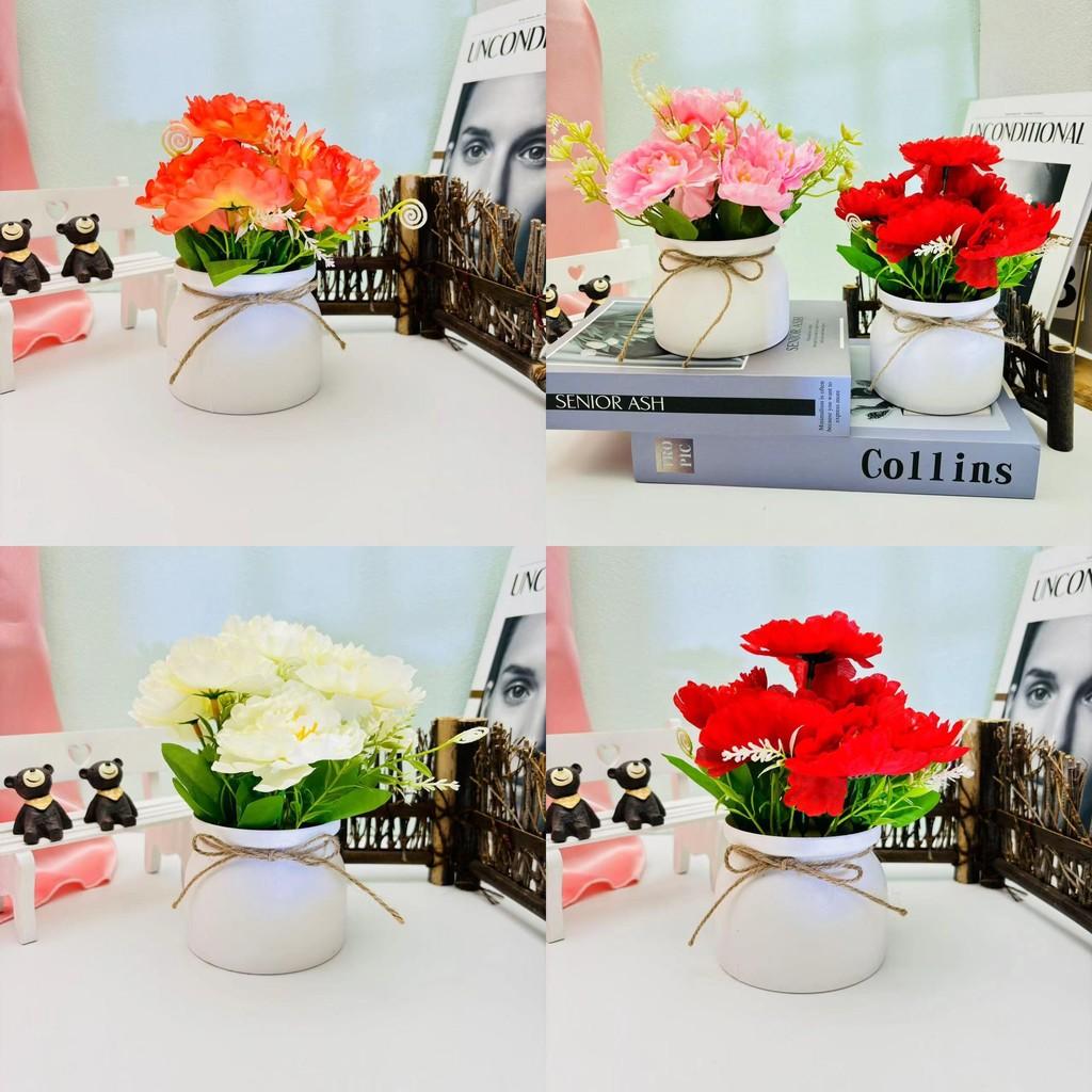 Peony Realistic Artificial Flowers For Event Decoration And Mothers Present Day