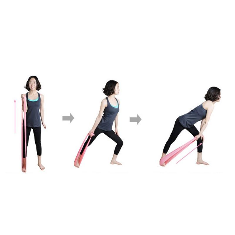 Stretch Band Strap Wide Latex Portable Elastic Belts