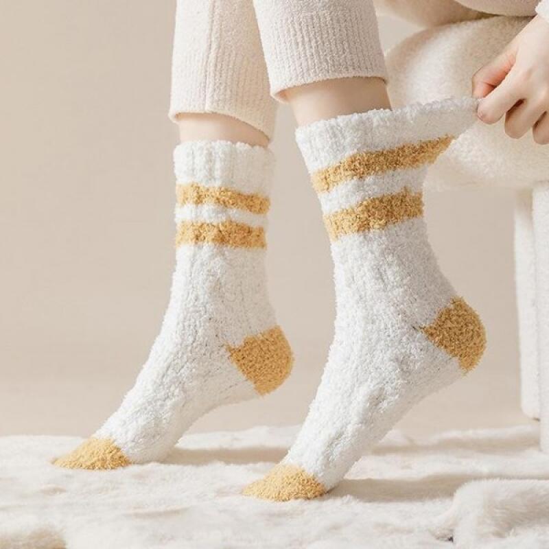 Thick, warm, and cozy winter sleeping socks