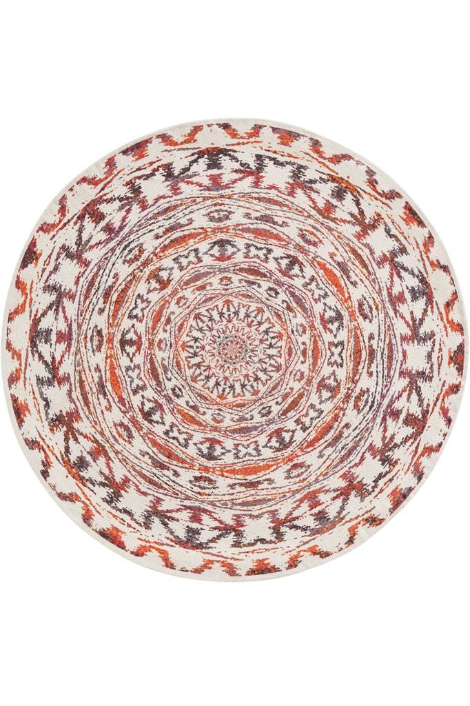 Rovigo Home Omyvatelný kulatý potištěný koberec RHM7043