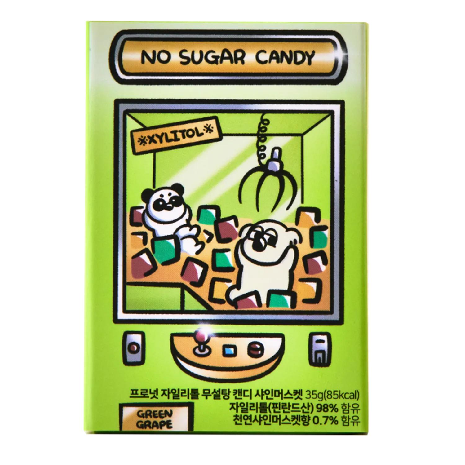 PRONUT No-Sugar Xylitol Candy #Green Grape 30g 30g