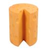 Foot Rest Stool Decorative Cheese Shaped Retro Shoes Changing Stool for Living Room Bedroom Entryway