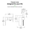 Gold Handheld  Durable Bidet Sprayer Toilet Adjustable Water Pressure Control Bidet Hose Brass Bidet Faucet