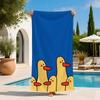 Toy R-Rubber D-Duck Towel Extra Large Beach Towel Quick Dry Sand Free Super Absorbent Lightweight Hot