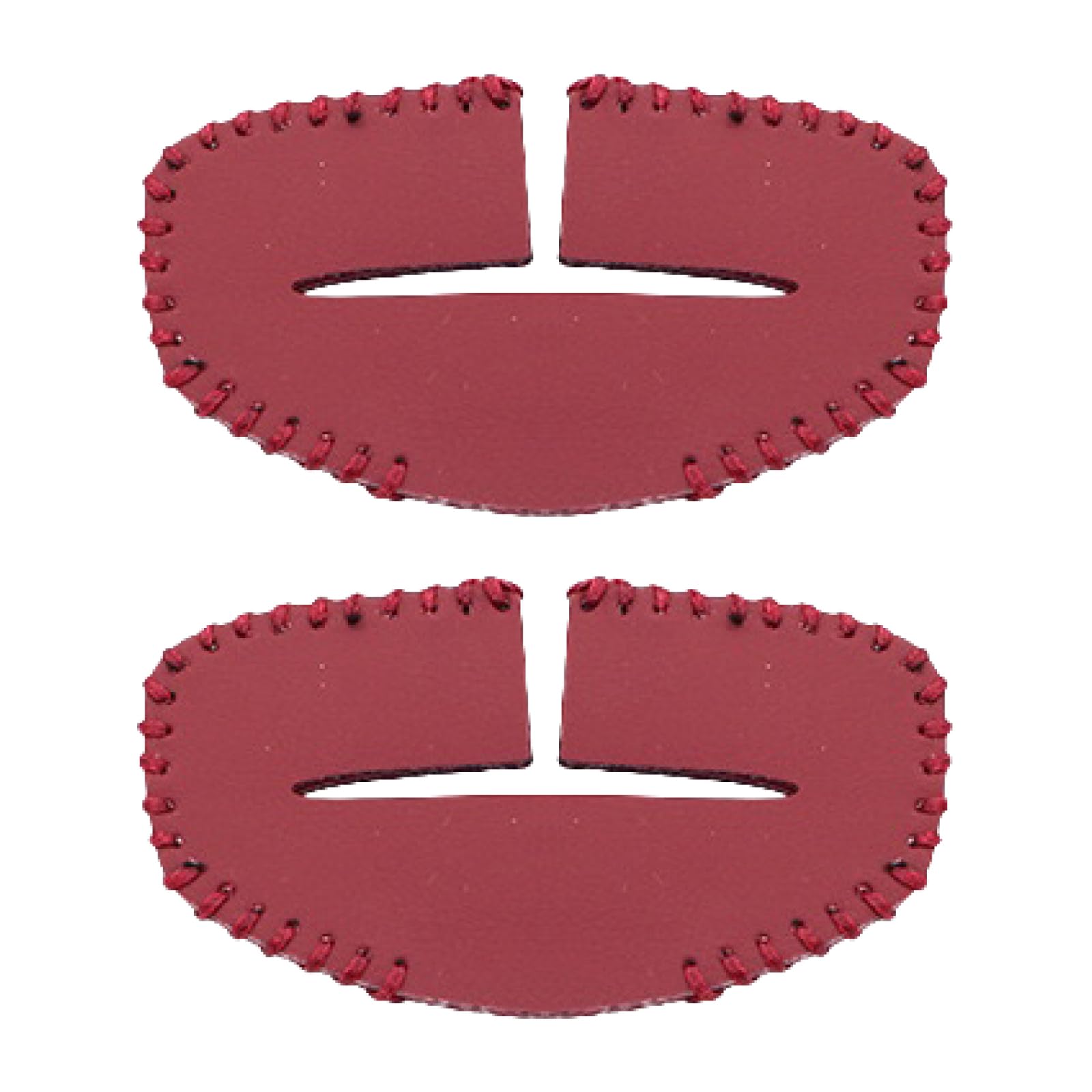 

Nanarico Seat Belt Cover Buckle Cover Accessory Cover Stitch PU красный