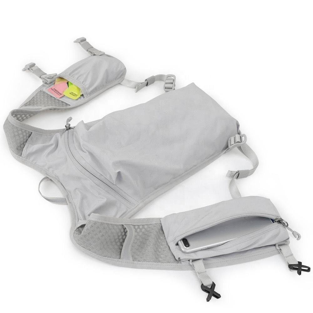 Waterproof Reflective Running Vest Pack Adjustable Sports Backpack Cycling