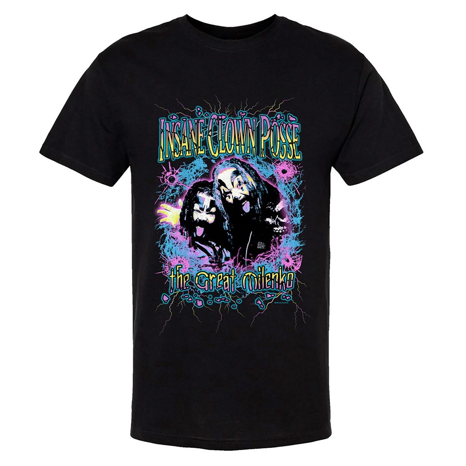 Men s Insane Clown Posse Milenko Fracture T-shirt Medium Black L